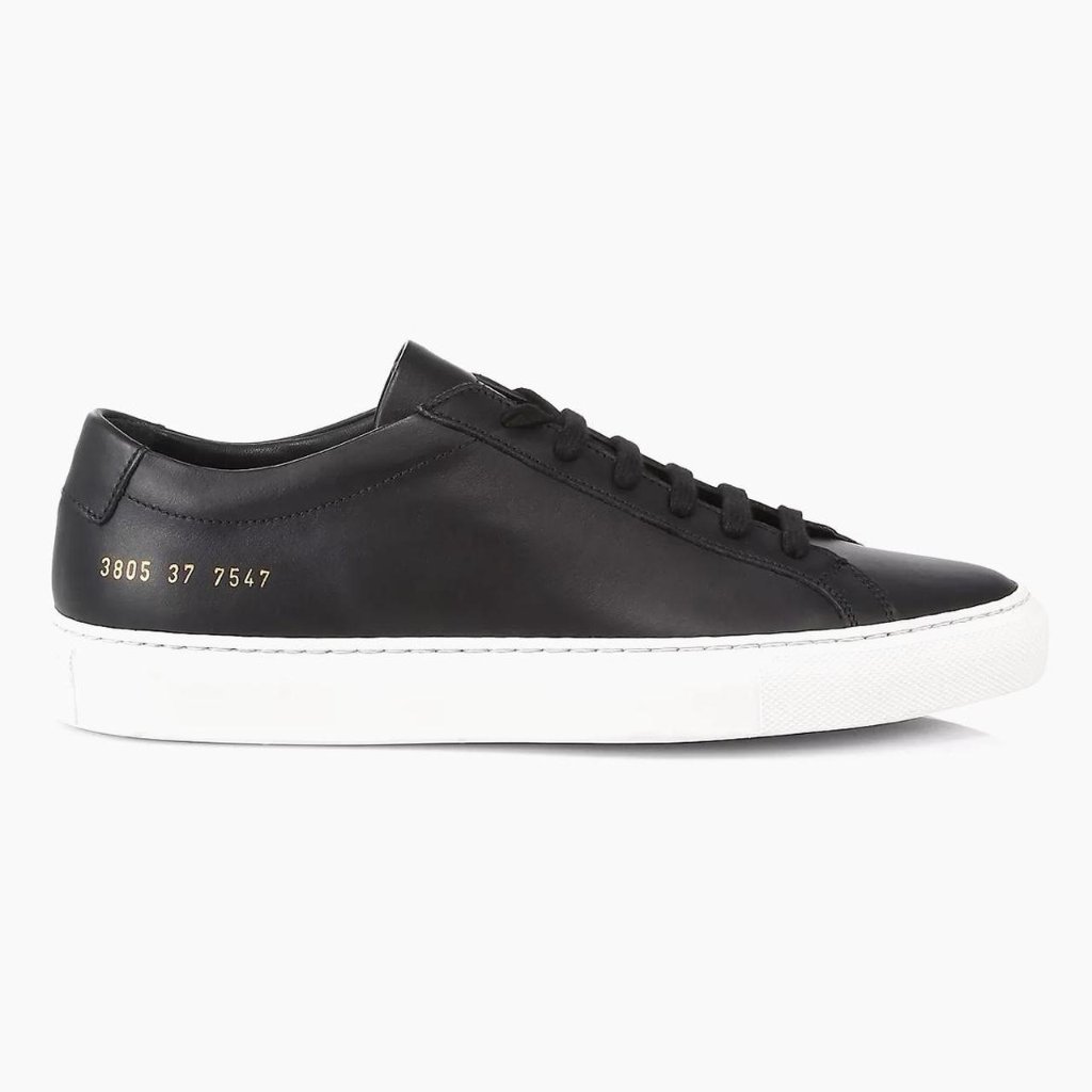 Common Projects, Black With A White Sole